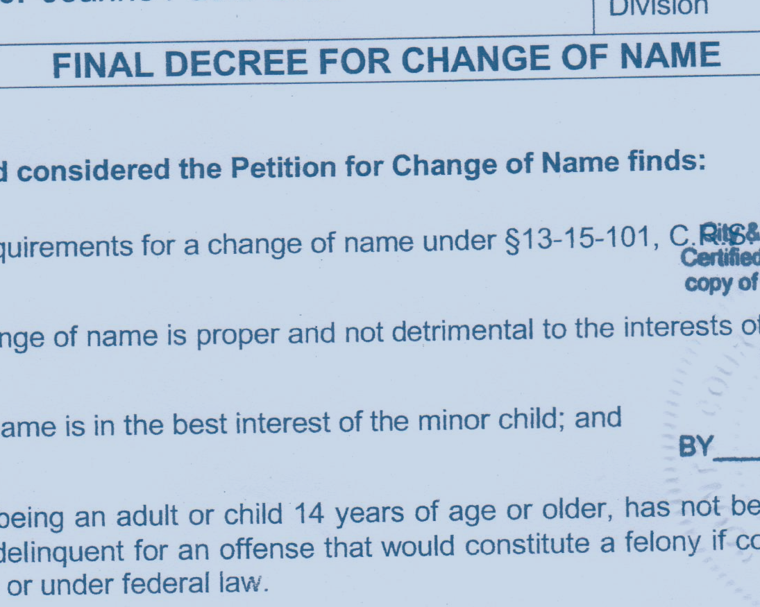 Apostille for Existing Document and/or Translation